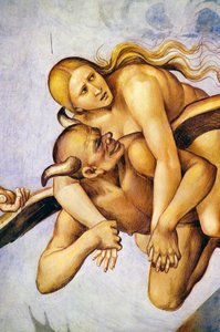 Átkozott a pokolban, az Utolsó ítélet freskóciklusból alkotó: Luca Signorelli