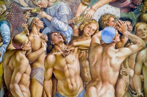 Választott, az Utolsó ítélet freskóciklusából alkotó: Luca Signorelli