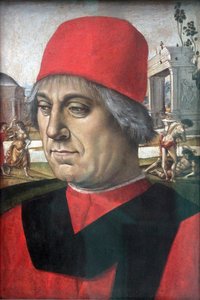 Egy férfi portréja alkotó: Luca Signorelli