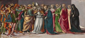 A Szűzanya házassága alkotó: Luca Signorelli