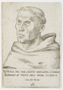 Martin Luther, Mellszobor háromnegyedben alkotó: Lucas Cranach the Elder