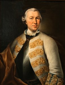 Karl von Sievers gróf portréja 1710-1774, 1755.