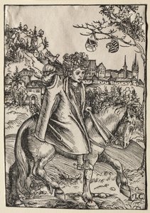 Egy fiú lóháton alkotó: Lucas Cranach