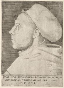 Luther Márton alkotó: Lucas Cranach