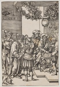 Pilátus kezet mos alkotó: Lucas Cranach d.Æ.