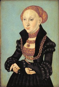 Szász Sibil választófejűnő (1510-1569) portréja