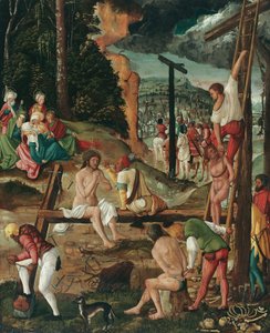 Krisztus keresztre feszítése előtt (Krisztus a nyomorúságban) alkotó: Lucas Cranach d. Ä.