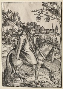 Egy fiú lóháton, 1506. alkotó: Lucas Cranach the Elder
