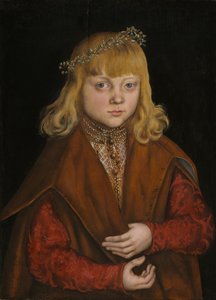 Egy szász herceg, kb. 1517. alkotó: Lucas Cranach the Elder