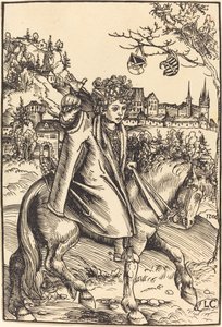 Egy szász herceg lóháton alkotó: Lucas Cranach the Elder