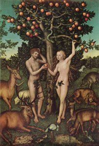Ádám és Éva alkotó: Lucas Cranach the Elder