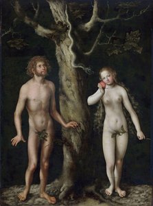 Ádám és Éva alkotó: Lucas Cranach the Elder