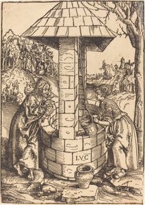 Krisztus és a szamáriai asszony alkotó: Lucas Cranach the Elder