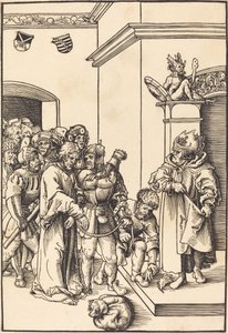 Krisztus Anna előtt alkotó: Lucas Cranach the Elder