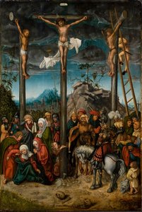 Keresztre feszítés alkotó: Lucas Cranach the Elder