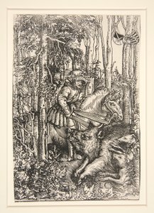 Vadász megöl egy vaddisznót alkotó: Lucas Cranach the Elder