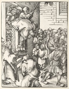 Kisebb Szent Jakab mártíromsága. alkotó: Lucas Cranach the Elder