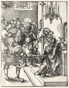 Szent Tamás mártíromsága. alkotó: Lucas Cranach the Elder