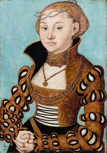 Mária szász hercegnő portréja alkotó: Lucas Cranach the Elder