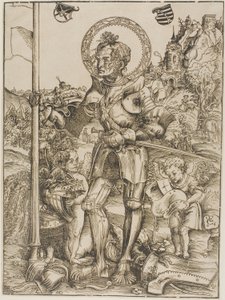 Szent György állva alkotó: Lucas Cranach the Elder