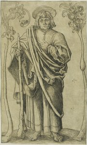 Szent Júdás, Krisztustól, az apostoloktól és Szent Páltól alkotó: Lucas Cranach the Elder