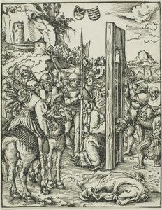 Szent Mátyás, az Apostolok mártíromsága című könyvből. alkotó: Lucas Cranach the Elder