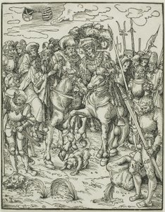 Szent Pál, az Apostolok mártíromsága című könyvből. alkotó: Lucas Cranach the Elder