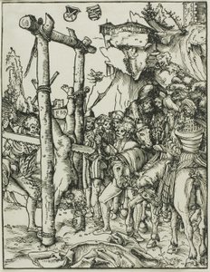 Szent Simon, az Apostolok mártíromsága című könyvből. alkotó: Lucas Cranach the Elder