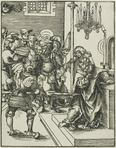 Szent Tamás, Az apostolok mártíromsága című könyvből. alkotó: Lucas Cranach the Elder