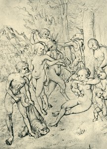 Szatírok és nimfák, 1520-1530, 1943. alkotó: Lucas Cranach the Elder