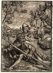 Szent Kristóf, c. 1509. alkotó: Lucas Cranach the Elder