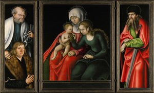 A Feilitzsch-oltárkép alkotó: Lucas Cranach the Elder