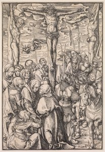 A szenvedély: keresztre feszítés, 1509. alkotó: Lucas Cranach the Elder