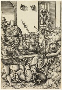 Az út a Golgotára, a passióból alkotó: Lucas Cranach the Elder