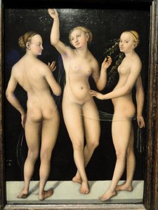 A három kegyelem alkotó: Lucas Cranach the Elder