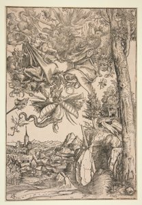 Szent Antal megpróbáltatásai alkotó: Lucas Cranach the Elder