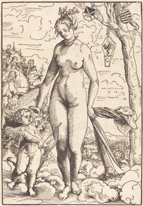 Vénusz és Ámor alkotó: Lucas Cranach the Elder