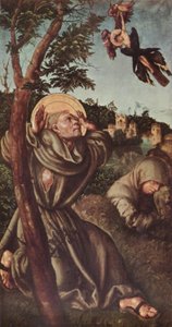 Német: Die Stigmatisation des hl. Franziskus Szent Ferenc megbélyegzése