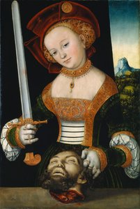 Judit Holophernész fejével