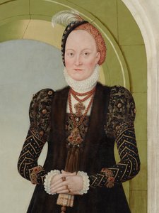 Anna dániai hercegnő, szászországi hercegnő alkotó: Lucas Cranach the Younger