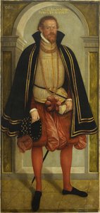 Joachim Ernst von Anhalt herceg portréja (1536 - 1586) alkotó: Lucas Cranach the Younger