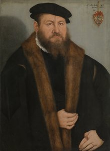 Férfi portré, 1557 alkotó: Lucas Cranach the Younger