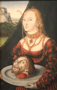 Salome alkotó: Lucas Cranach the Younger