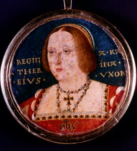 Aragóniai Katalin, VIII. Henrik első felesége, 1510-1533 alkotó: Lucas Horenbout