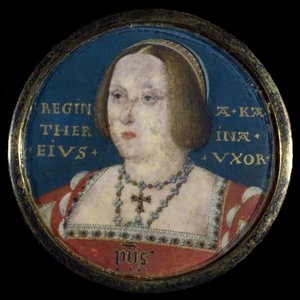 Katalin Aragóniai királynő portréja 1485-1536, c. 1525