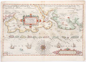 Kelet-Friesland 1584-es Waghenaer-térkép