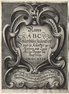 Új ABC-füzet, 1627. alkotó: Lucas Kilian