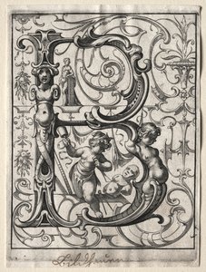 Új ABC-füzet: B, 1627. alkotó: Lucas Kilian