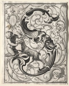 Új ABC-füzet: S, 1627. alkotó: Lucas Kilian