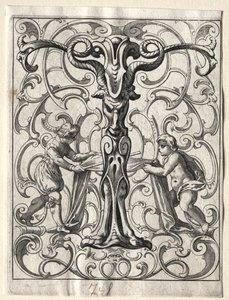 Új ABC-füzet: T, 1627. alkotó: Lucas Kilian